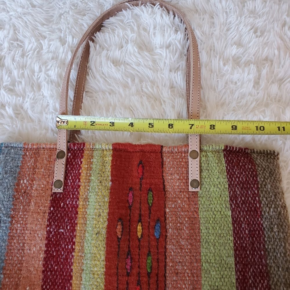 Hand Made Wool Tote Bag - Picture 9 of 9